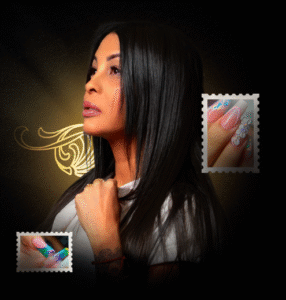 Manicurista Golden de Yolima Lafaurie