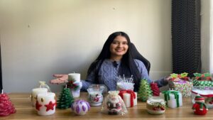 velas navideñas para emprender - erika barbosa